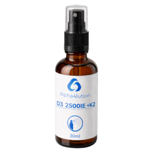 Vitamin D3 + K2 Spray – 2.500 IE D3 und 50 µg K2